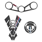 Wetter- und UV-beständig KIT S1000 RR 3D Stickers kompatibler Schutz für BMW S1000RR 2012-2014