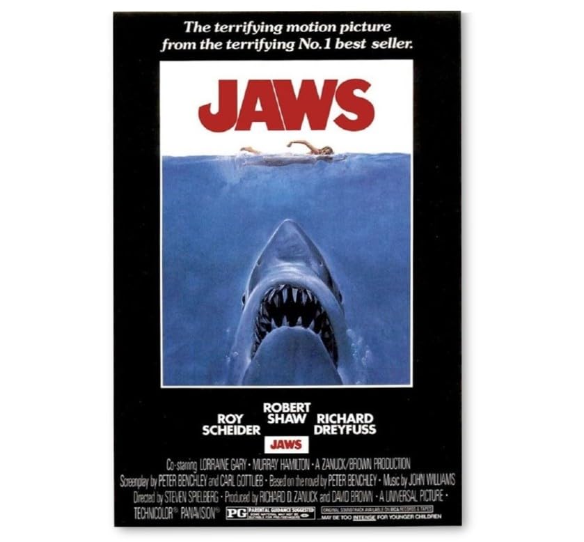 Amazon.co.jp: 映画ポスター ジョーズ JAWS 24×36inc (61×91.5cm) US版