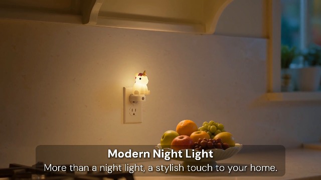 Image of L LOHAS LED Plug in Night Light for Kids, 3D Cute Night Lights