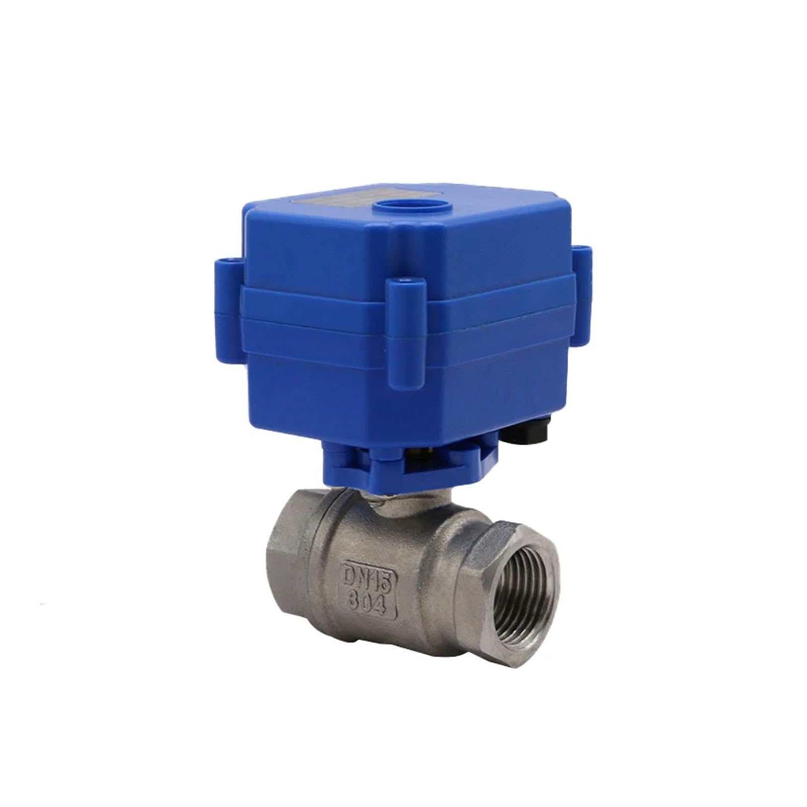 1/2" 3/4" 1" Motorisierter Kugelhahn 2-Wege-Edelstahl-Elektrokugelhahn 2-Draht-Elektroantrieb AC/DC 9-24V(3/4",12VDC_CR04)