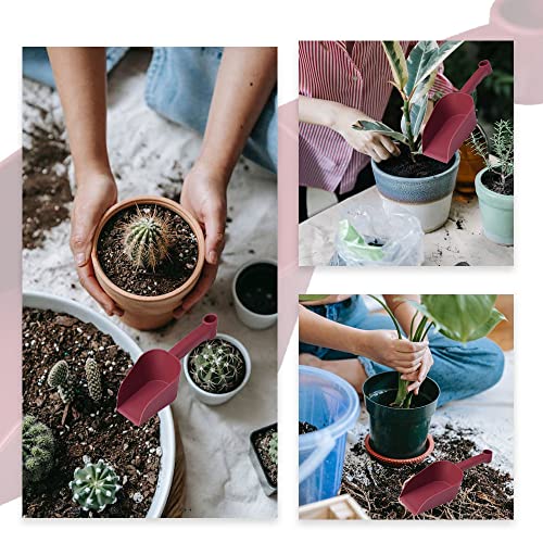 2 Piezas Palas de Jardín de Resina PP con Asa Ergonómica miniatura 7