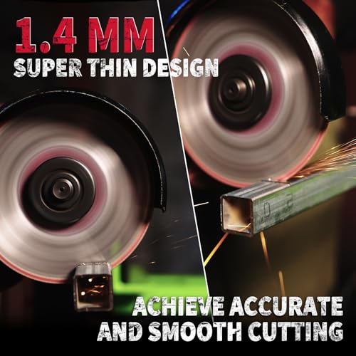 Diamond Cutting Wheel 7 Inch with 7/8\" Arbor for Metal, Carbide Cutting Wheel, Angle Grinder Cutting Disc, 7\" Cut Off Wheel for Metal with 5000+ Cuts on Rebar, Steel, Iron and INOX - Thumbnail 6