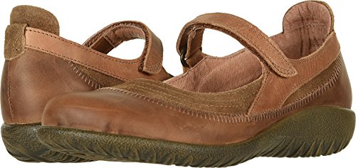 Image of NAOT Footwear Women's Kirei Maryjane with Cork Footbed and Arch Comfort and Support - Lightweight and Perfect for Travel- Removable Footbed