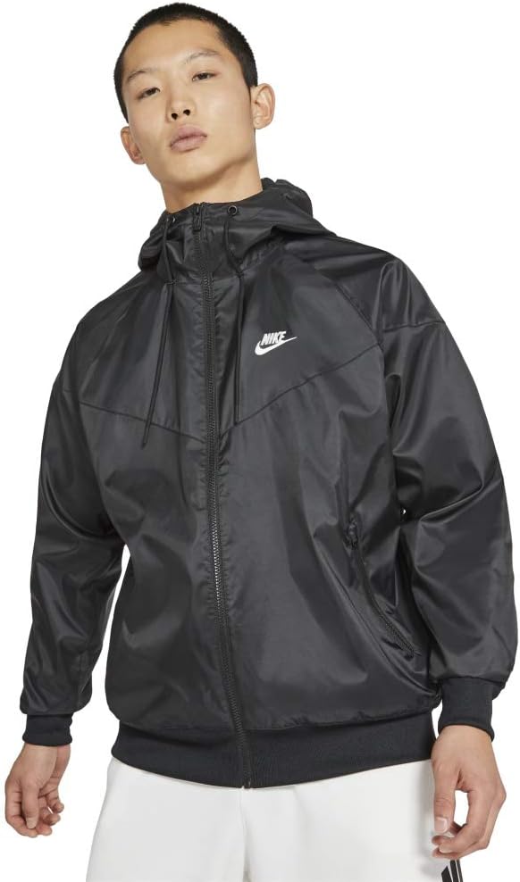 [ナイキ] ウインドフルジップ NSW HE WR ウーブン フーディ ジャケット スポーツウェア メンズ ブラック Mサイズ