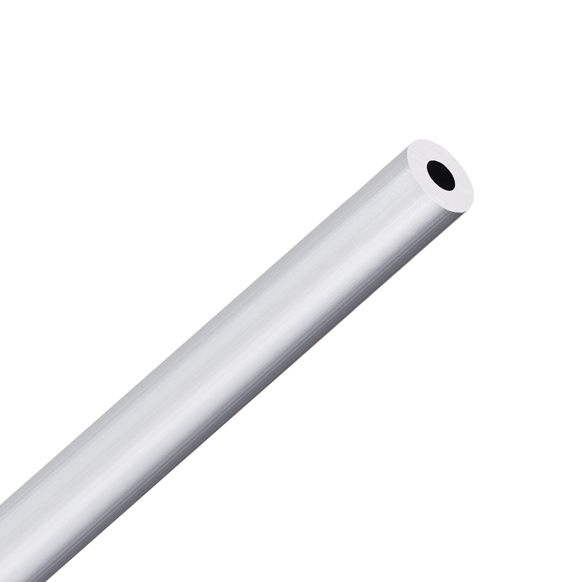 sourcing map Tube Aluminium 6063 Aluminium Rond Tube 12mm Diamètre Externe 5mm Interne Diamètre 25cm Longueur Tuyau Tubes