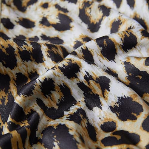 New Personalized Printed Pants for Men's Casual Floral Pants Leopard，XS3