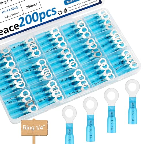 smseace 200PCS 1/4