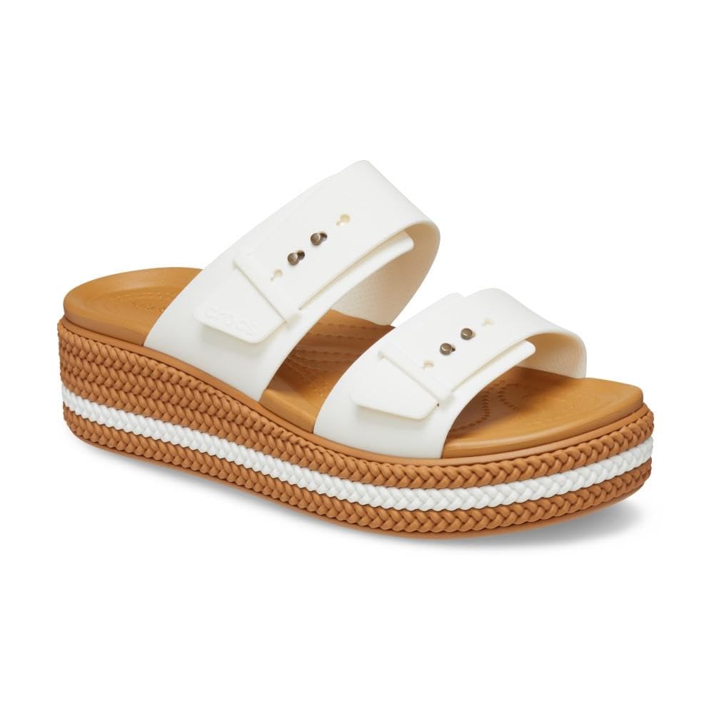 Crocs Damen Brooklyn Woven Buckle Sandals flür Erwachsene