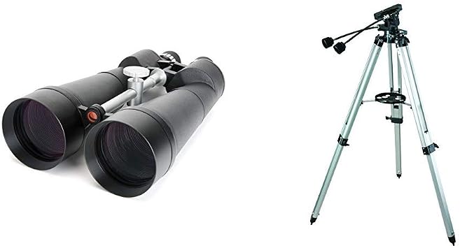 Celestron SkyMaster 25X100 ASTRO Binoculars with deluxe carrying case & Heavy-Duty Altazimuth Tripod