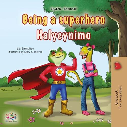 Being a Superhero (English Somali Bilingual Children's Book) (English Somali Bilingual Collection) (English Edition)