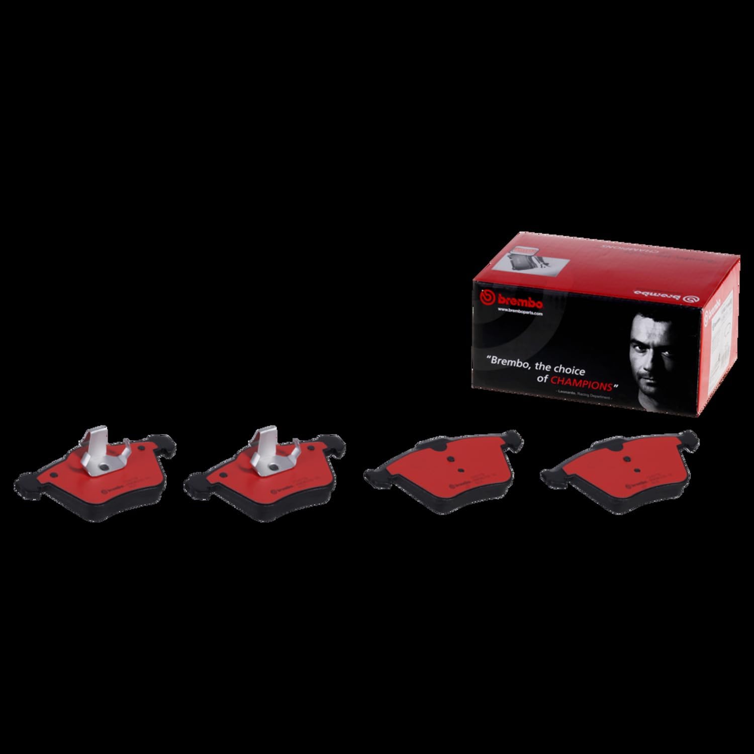 Brembo P24077N Premium Ceramic Front Disc Brake Pad Set FORD/FORD AUSTRALIA/VOLVO OE# 30793857