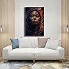 CBVHOAW Colorful Soul Abstract Portrait Canvas Poster Wall Art Print Picture Paintings 16x24inch(40x60cm) #4