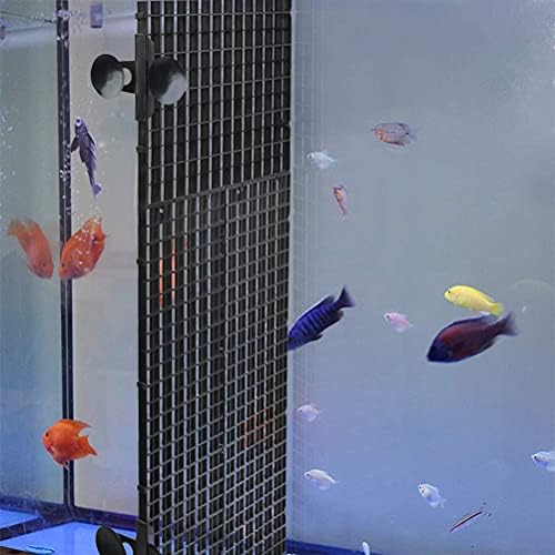NA 25Pcs Aquarium Grid Divider Tank Separator Aquarium Plastic Divider