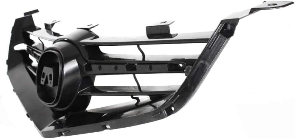 For Acura TSX Grille Assembly 2004 2005 | Painted Black Shell and Insert Plastic | AC1200110 | 71121SECA01ZA