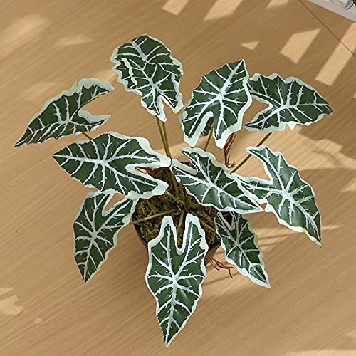 Newrys Artificial Plants,Artificial Mini Bonsai,Artificial Plant Fade-Less Full Of Vitality Ornamental Luxury Patterned Green Simulation Plant For Home 2 #TOP5
