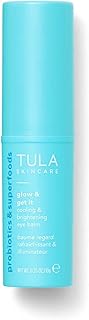 TULA Skin Care Glow & Get It Cooling & Brightening Eye Balm | Dark Circle Under Eye Treatment, Instantly Hydrate and Brigh...