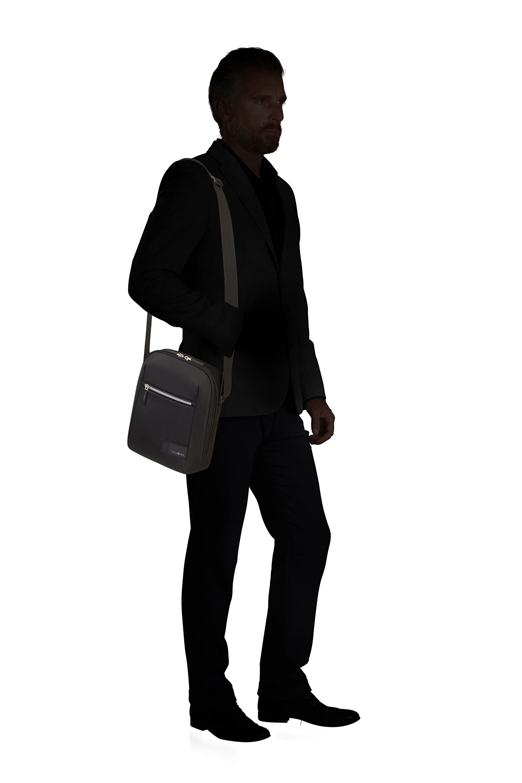 Samsonite litepoint - Sac à bandoulière 9,7 pouces, 25 cm, 4,5 L, noir (noir)