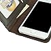 ECO-FUSED Book Case Compatible with Apple iPhone 6 Plus / 6S Plus - Genuine Leather Book Cover for Apple iPhone 6 Plus / 6S Plus - Wallet Slots Inside â€“ Vintage Look (Not Suitable for iPhone 6)