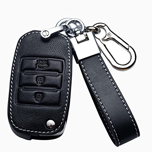 HIBEYO Custodia per Chiave Auto Intelligente Adatta per KIA Ceed