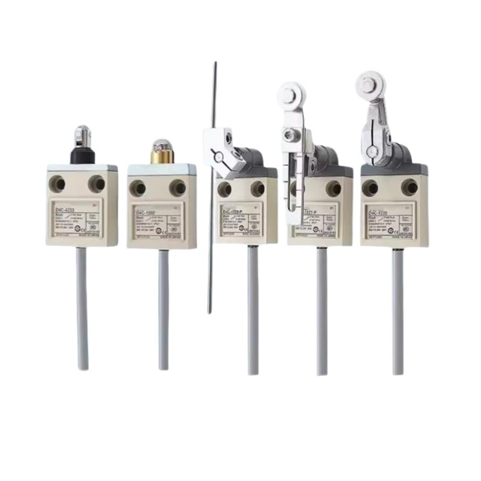 ZVQYSGIW 1pcs waterproof travel limit switch D4C-1201(D4C-1201)