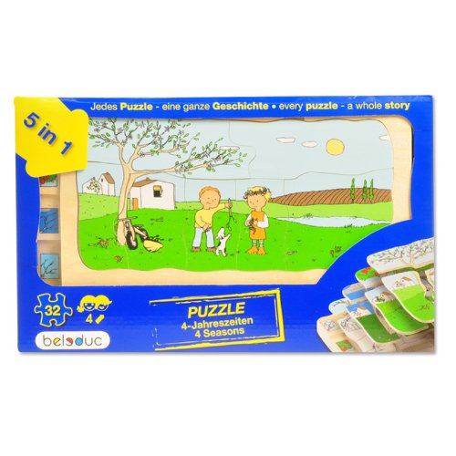 Preisvergleich Produktbild Beleduc 17144 - Lagen - Puzzle 4 Jahreszeiten
