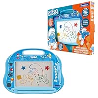 LEXIBOOK, Animals, Multicolour Magic Magnetic Drawing Board, Artistic Creative Toy for Girls and Boys, Stylus Pen and Stamps, Green, CRANX550