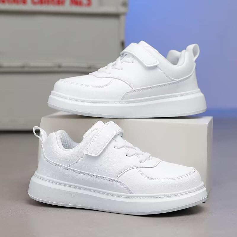 Kids Boy Girl Synthetic Leather Casual Sport Shoes for Walking Running Exercise2