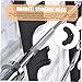 6 Pairs Fitness Tool Board Protectors Deadlift Dumbbell Rack Kit Barbell Equipment Grip Absorbers Weight Racks for Dumbbells Dumbbell Converter Dumbbell Bars Holder Rubber Black