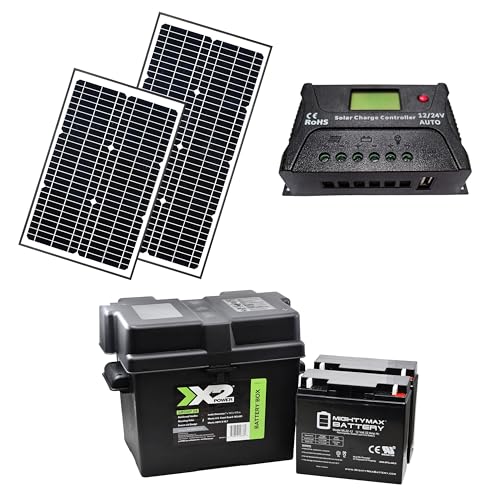 Image of ALEKO Solar Kit for Gate Openers - 50W