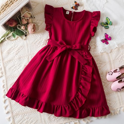 TTYAOVO Girl Casual Dress Summer Tutu Party Dresses3