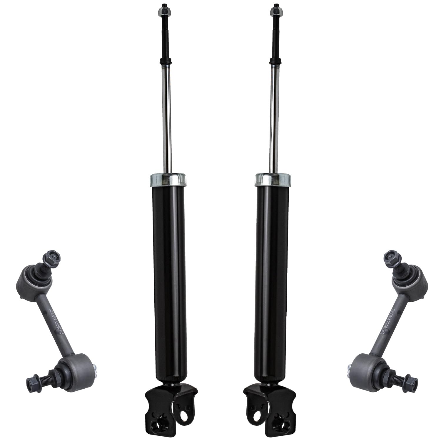 Detroit Axle - Rear 4pc Shock Absorbers Kit for 2003-2006 Infiniti G35