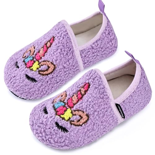 WateLves Kinderschuhe Mädchen Winter Warme Hausschuhe mit...