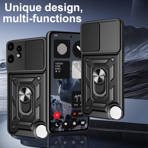 Coque de protection Nothing CMF Phone 2 Pro bleu avec protège objectif photo - 2