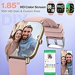 Aptkdoe-Smart-Watch-Fitness-Tracker-with-Dail-Calls-Speaker-185-Touch-Screen-IP68-Waterproof-Smartwatch-112-Sport-Modes-Activity-Tracker-with-Heart-Rate-Monitor-Pedometer-Watch-for-Women-Pink