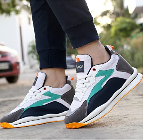 Image of BXXY Men's 3 Inch Hidden Height Increasing Casual Sports Lace-Up and Outdoor Shoes.