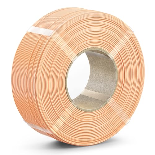 Image of PETG Filament 1.75mm, 1kg(2.2lbs) SUNLU Refill 3D Printer Filament, 1.75mm Dimensional Accuracy + /- 0.02mm, Peach Fuzz