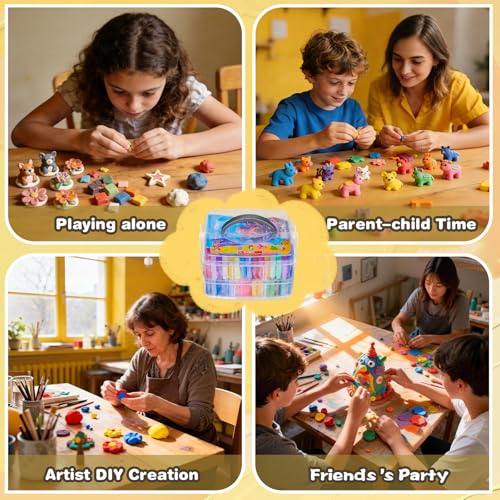 15% Off Ixiaoyoo 51 Color Polymer Clay Kit - Image 7