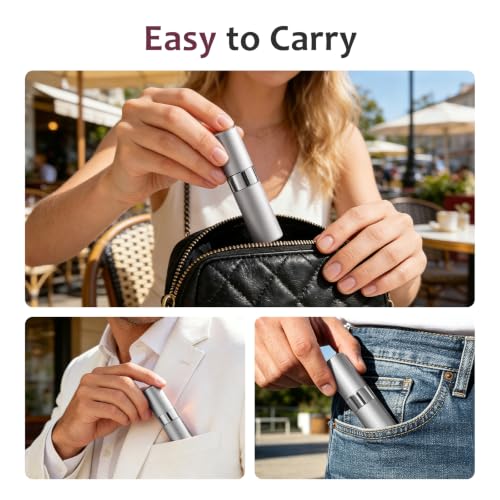 Image of LISAPACK 8ml Travel Perfume Bottle Refillable, 3 PCS Cologne Atomizer Spray