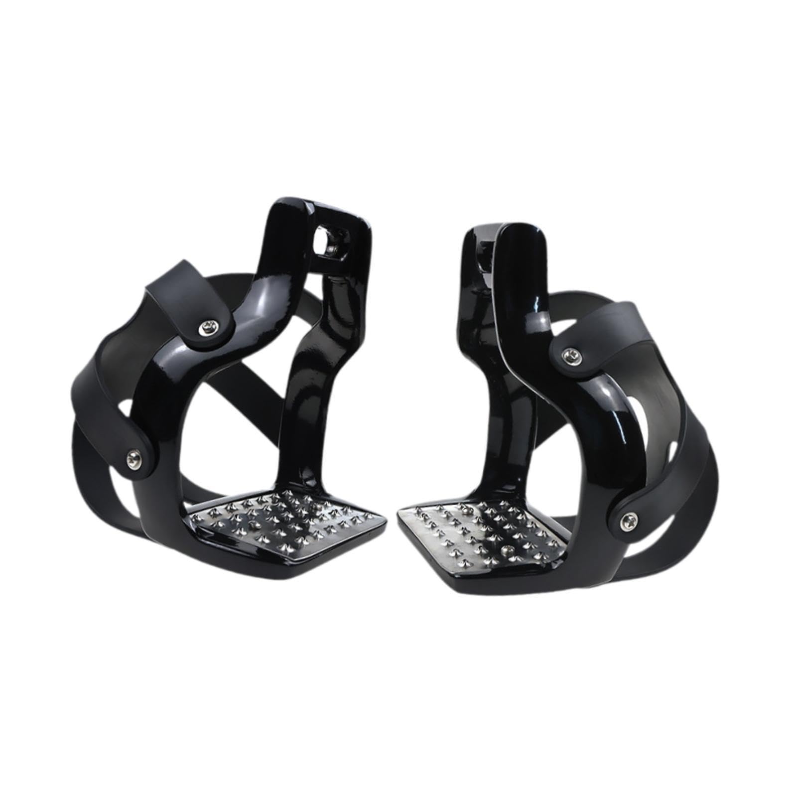 Amagogo Estribos para Montar, estribos ecuestres Antideslizantes Aluminio Calidad para Silla Montar Caballo para Actividades al