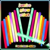 FathiSooc 20 Pcs Ultra Bright Large Glow Sticks 14 Inch Industrial Grade 8 Colors Jumbo Light Sticks Emergency glow in the dark for Camping Accessories, Party,Hurricane, Earthquake, Survival Kit