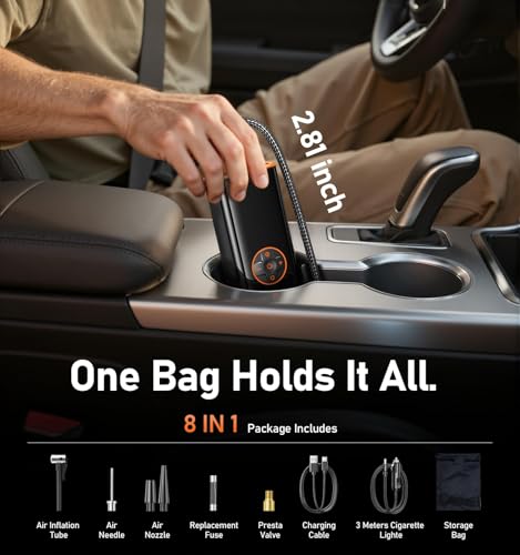 Portable Air Compressor for Car and Truck