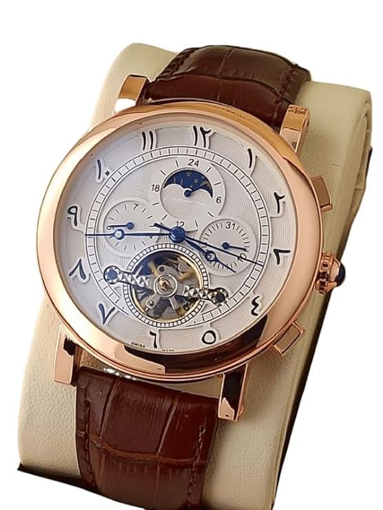 Premium Automatic Watch Heavy Quality Pasha Edition Leather Belt Men Watch (B0CZ9H4HLN) Amazon Price History, Amazon Price Tracker