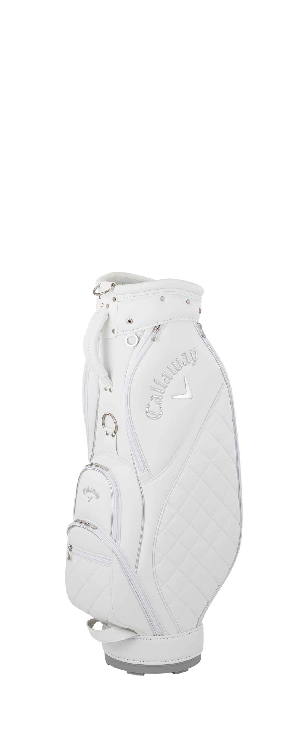 キャロウェイ(Callaway) キャディバッグ Callaway Uptown Womens 26 (カートタイプ 8.5型 46インチ 2.9kg 5分割) ホワイト レディス