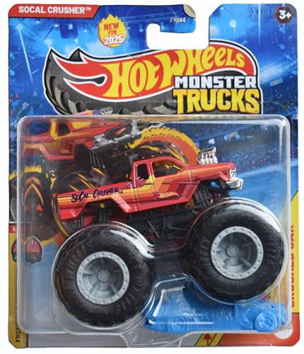 Hot Wheels Monster Trucks SoCal Crusher 6 unidades miniatura 1