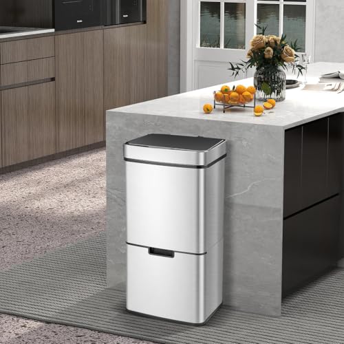 Caneca de basura automática de 67L con sensor táctil miniatura 7