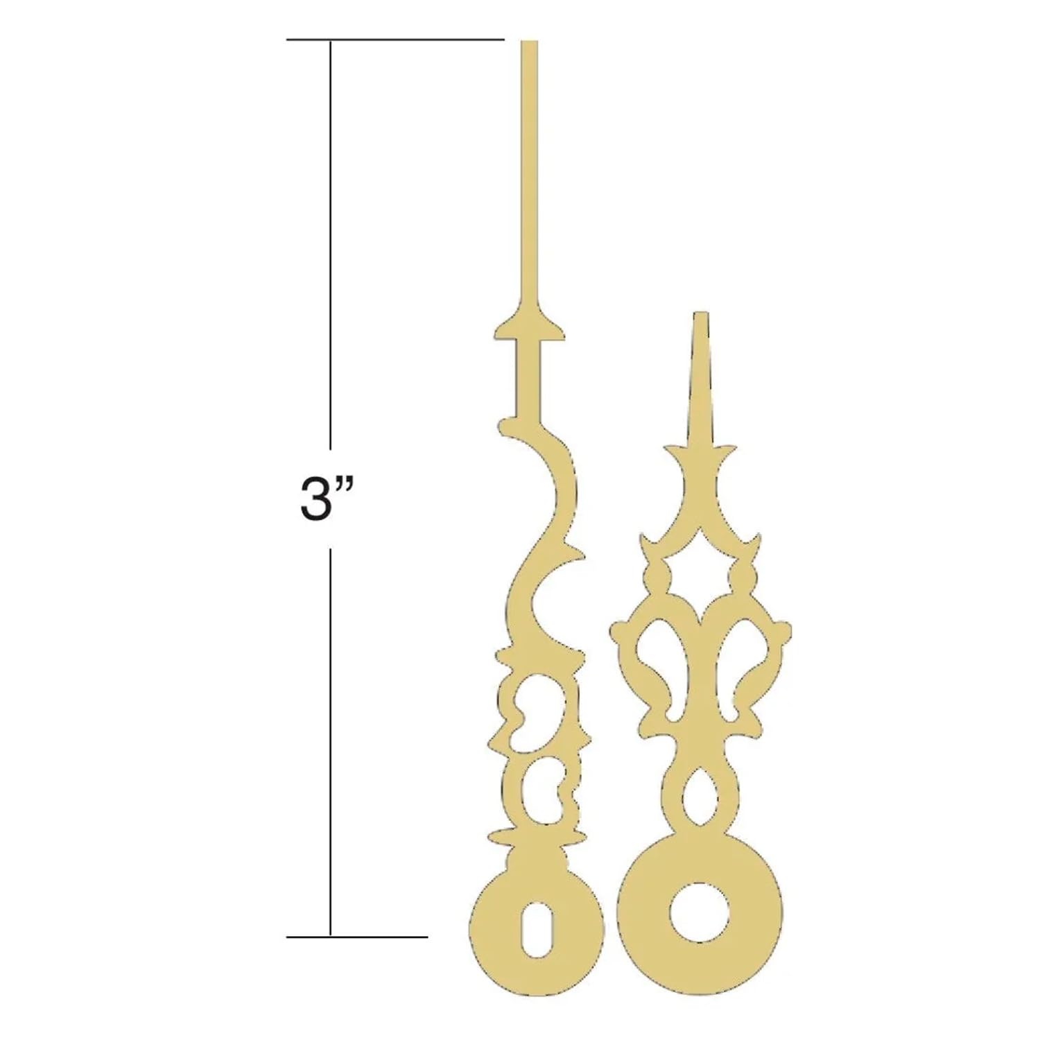 Amazon.com: Generic Serpentine Style Clock Hands for Takane USA