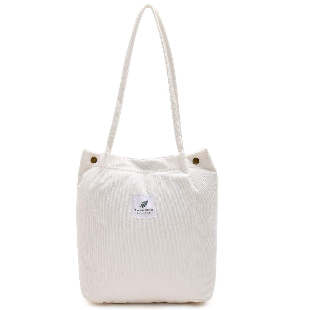 oukesin Bolso bandolera mujer pana simple gran capacidad casual