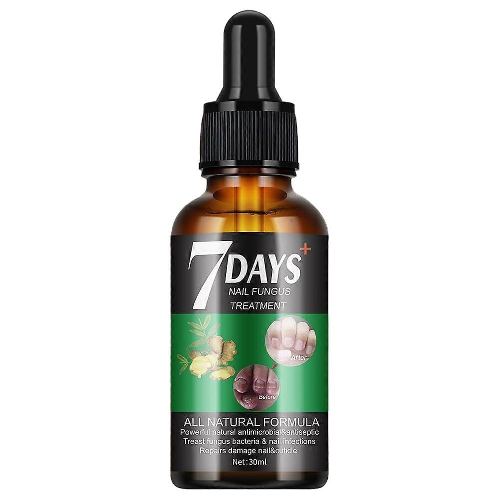 NAILWIND Ginger Cuticle Oil for Nails, Natural 7 Days Nail Fungus Treatment Solution, 30ml, Nail Strengthener Serum Nail Growth Oil Nourishing Moisturizing and Clear Texture, Non-sticky | Pack of 1-image-21