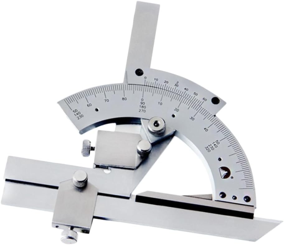 320degree Angle Measuring Instrument Precision Ruler Architect Scale Ruler Digital Protractor Measuring Tools Edged Extension Roller Knob