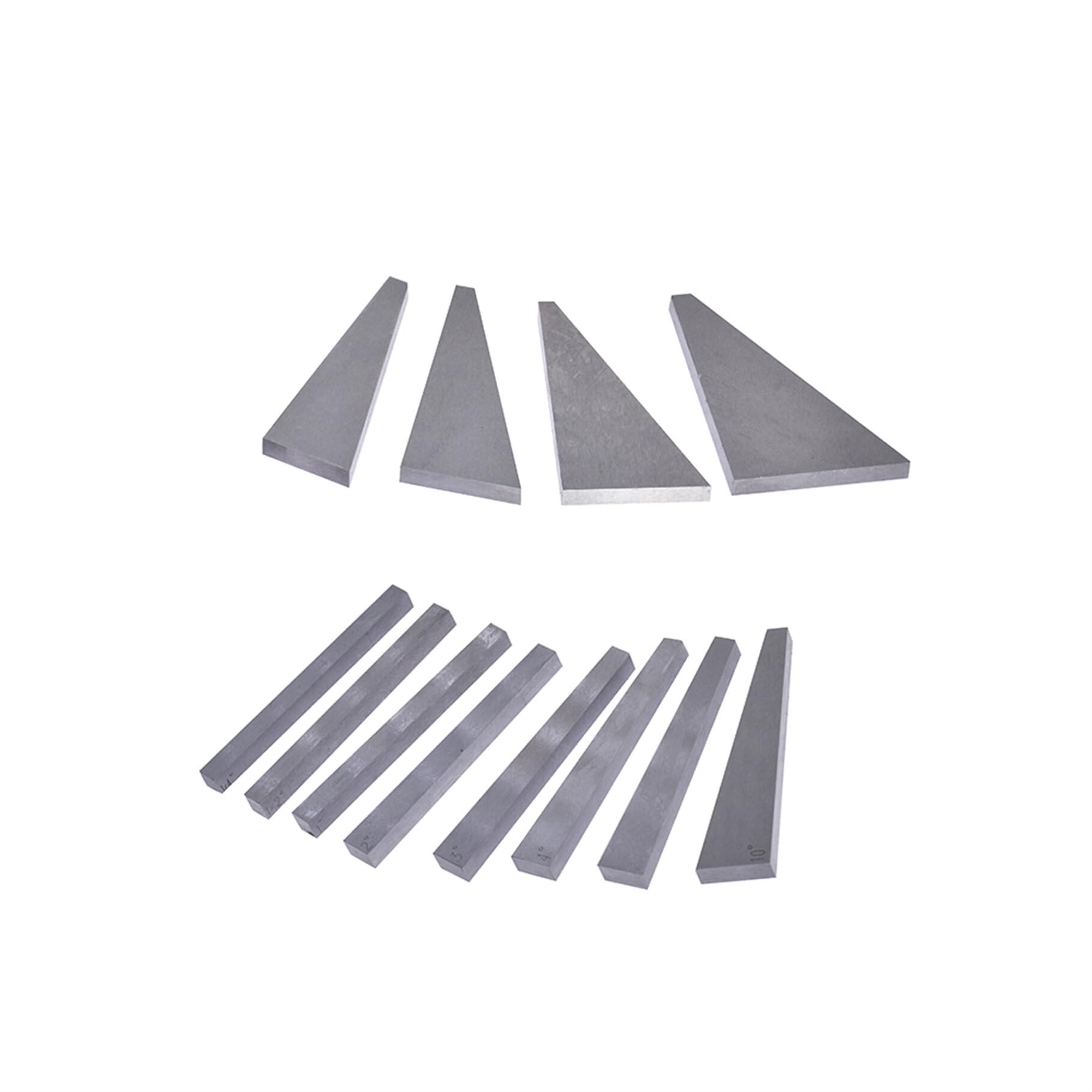 TJHSM 12Pcs 1/4Angle- 30Angle Gauge Block Set Machinist Tool Angle Gauge Block Lathes Milling Ground Gauge Angle